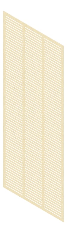 3D Presentation Image of Panel Acoustic Keystone KeyNirvana KS3 3000x1200 NaturalPly