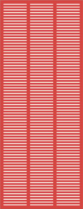  Image of Panel Acoustic Keystone KeyNirvana KS3 3000x1200 PrimaryRed