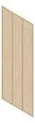 3D Presentation Image of Panel Acoustic Keystone KeyNirvana KS3 3000x1200 PrimeOak
