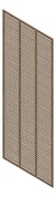 3D Presentation Image of Panel Acoustic Keystone KeyNirvana KS3 3000x1200 TasmanElm