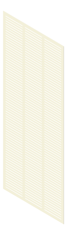 3D Presentation Image of Panel Acoustic Keystone KeyNirvana KS3 3000x1200 WinterWhite