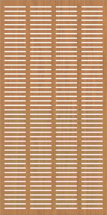  Image of Panel Acoustic Keystone KeyNirvana KS4 2400x1200 FlorentineWalnut