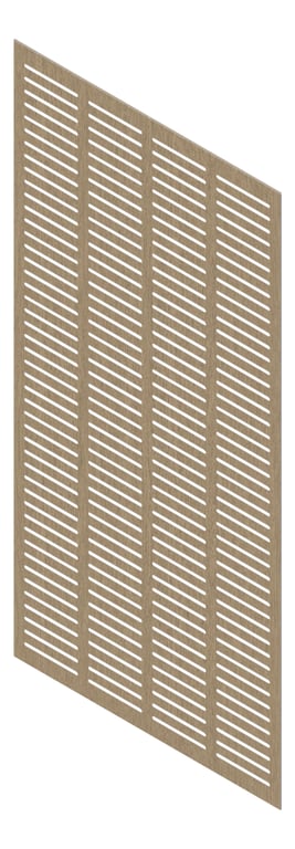 3D Presentation Image of Panel Acoustic Keystone KeyNirvana KS4 2400x1200 HazelOak