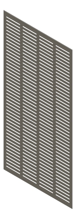 3D Presentation Image of Panel Acoustic Keystone KeyNirvana KS4 2400x1200 Onyx