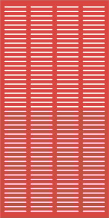  Image of Panel Acoustic Keystone KeyNirvana KS4 2400x1200 PrimaryRed