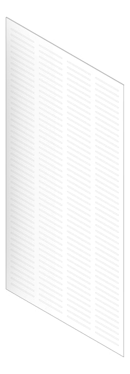 3D Documentation Image of Panel Acoustic Keystone KeyNirvana KS4 2400x1200 PrimaryRed