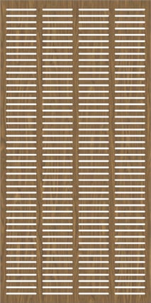  Image of Panel Acoustic Keystone KeyNirvana KS4 2400x1200 SepiaWalnut