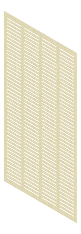 3D Presentation Image of Panel Acoustic Keystone KeyNirvana KS4 2400x1200 WhitewashedOak