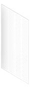 3D Documentation Image of Panel Acoustic Keystone KeyNirvana KS4 2400x1200 WinterWhite
