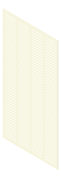 3D Presentation Image of Panel Acoustic Keystone KeyNirvana KS4 2400x1200 WinterWhite