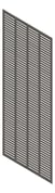 3D Presentation Image of Panel Acoustic Keystone KeyNirvana KS4 3000x1200 Charcoal