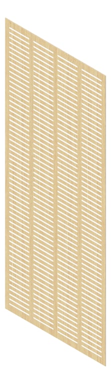 3D Presentation Image of Panel Acoustic Keystone KeyNirvana KS4 3000x1200 ClassicOak