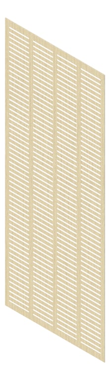 3D Presentation Image of Panel Acoustic Keystone KeyNirvana KS4 3000x1200 CoastalElm