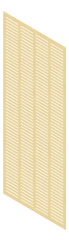 3D Presentation Image of Panel Acoustic Keystone KeyNirvana KS4 3000x1200 CurlyBirch