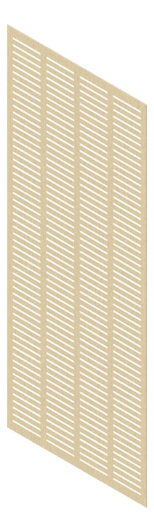 3D Presentation Image of Panel Acoustic Keystone KeyNirvana KS4 3000x1200 LaurelOak