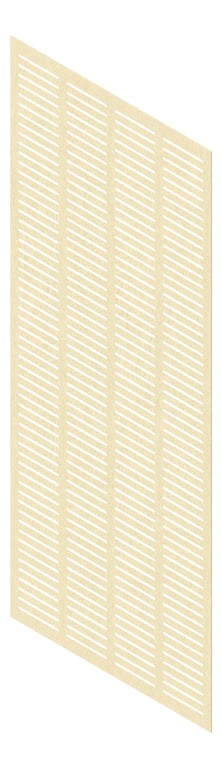 3D Presentation Image of Panel Acoustic Keystone KeyNirvana KS4 3000x1200 NaturalPly