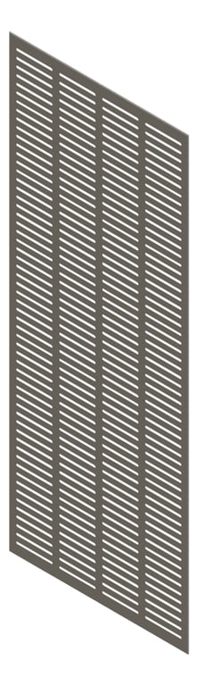 3D Presentation Image of Panel Acoustic Keystone KeyNirvana KS4 3000x1200 Onyx