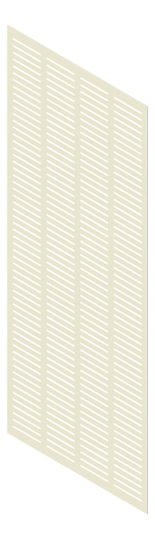 3D Presentation Image of Panel Acoustic Keystone KeyNirvana KS4 3000x1200 OysterGrey