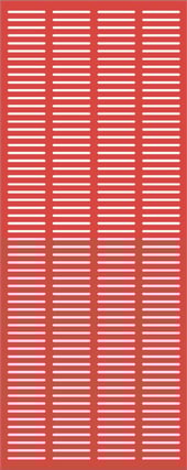  Image of Panel Acoustic Keystone KeyNirvana KS4 3000x1200 PrimaryRed