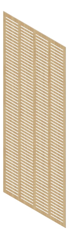 3D Presentation Image of Panel Acoustic Keystone KeyNirvana KS4 3000x1200 PrimeOak