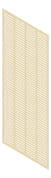 3D Presentation Image of Panel Acoustic Keystone KeyNirvana KS4 3000x1200 SeasonedOak