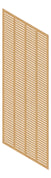 3D Presentation Image of Panel Acoustic Keystone KeyNirvana KS4 3000x1200 SpottedGum