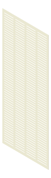 3D Presentation Image of Panel Acoustic Keystone KeyNirvana KS4 3000x1200 WhiteNatural