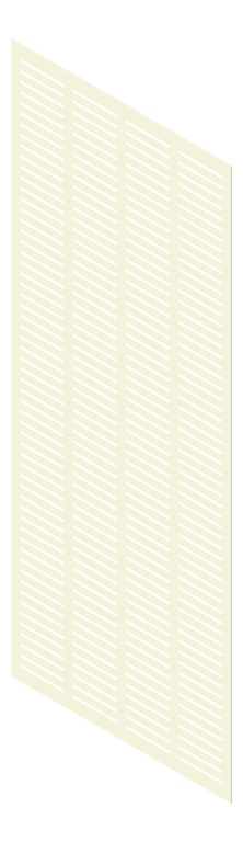 3D Presentation Image of Panel Acoustic Keystone KeyNirvana KS4 3000x1200 WinterWhite