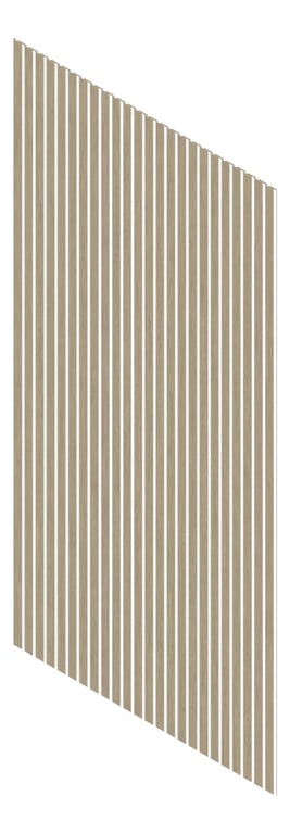 3D Presentation Image of Panel Acoustic Keystone KeyNirvana Madison 2400x1200 ArtisanOak