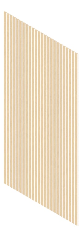 3D Presentation Image of Panel Acoustic Keystone KeyNirvana Madison 2400x1200 BlondeOak