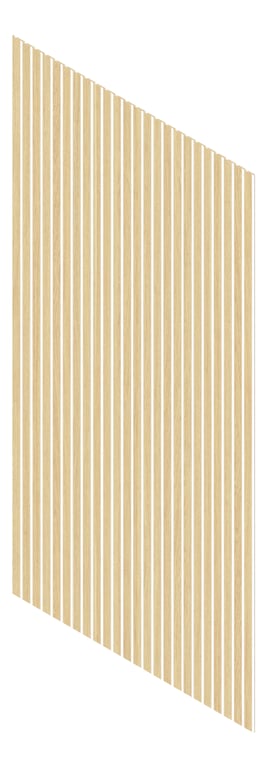 3D Presentation Image of Panel Acoustic Keystone KeyNirvana Madison 2400x1200 ClassicOak