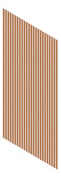 3D Presentation Image of Panel Acoustic Keystone KeyNirvana Madison 2400x1200 EuropeanWalnut