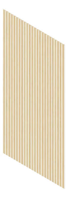 3D Presentation Image of Panel Acoustic Keystone KeyNirvana Madison 2400x1200 NaturalOak