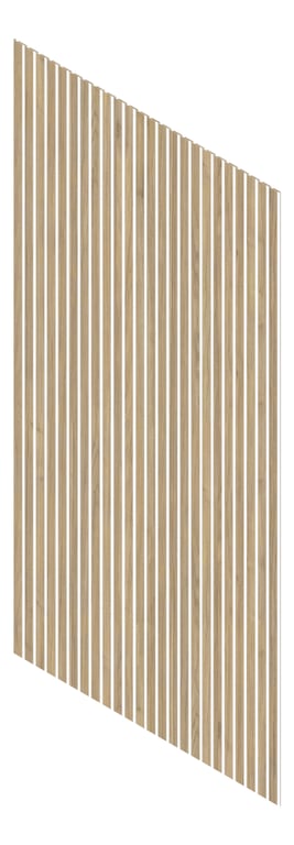 3D Presentation Image of Panel Acoustic Keystone KeyNirvana Madison 2400x1200 NotaioWalnut