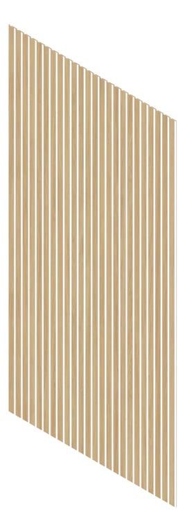 3D Presentation Image of Panel Acoustic Keystone KeyNirvana Madison 2400x1200 PrimeOak