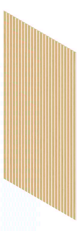 3D Presentation Image of Panel Acoustic Keystone KeyNirvana Madison 2400x1200 SublimeTeak