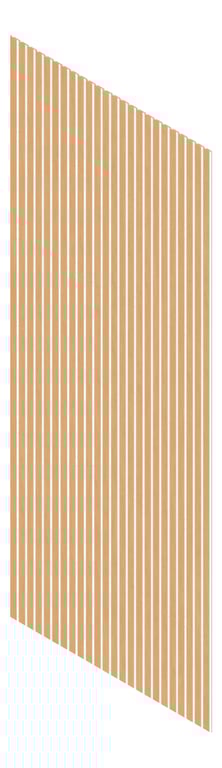 3D Presentation Image of Panel Acoustic Keystone KeyNirvana Madison 3000x1200 Blackbutt