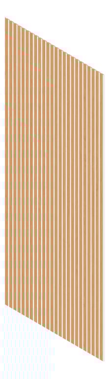 3D Presentation Image of Panel Acoustic Keystone KeyNirvana Madison 3000x1200 ElegantOak