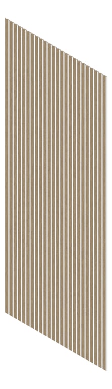 3D Presentation Image of Panel Acoustic Keystone KeyNirvana Madison 3000x1200 HazelOak