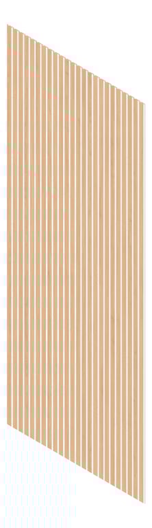 3D Presentation Image of Panel Acoustic Keystone KeyNirvana Madison 3000x1200 Polytec TasmanianOak