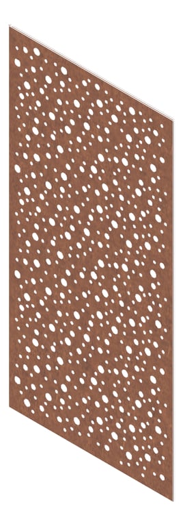 3D Presentation Image of Panel Acoustic Keystone KeyPly Designer 1200x600 HoopPly SpottedGumStain