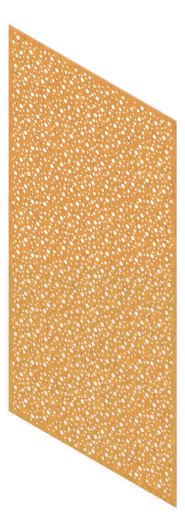 3D Presentation Image of Panel Acoustic Keystone KeyPly Designer 2400x1200 HoopPly BlackbuttStain