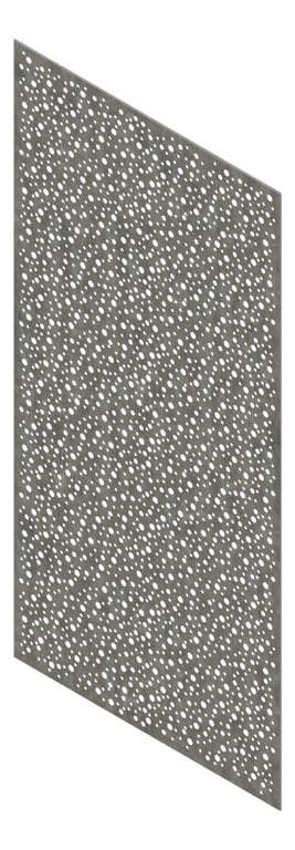 3D Presentation Image of Panel Acoustic Keystone KeyPly Designer 2400x1200 HoopPly EbonyStain