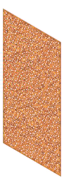 3D Presentation Image of Panel Acoustic Keystone KeyPly Designer 2400x1200 HoopPly JarrahStain