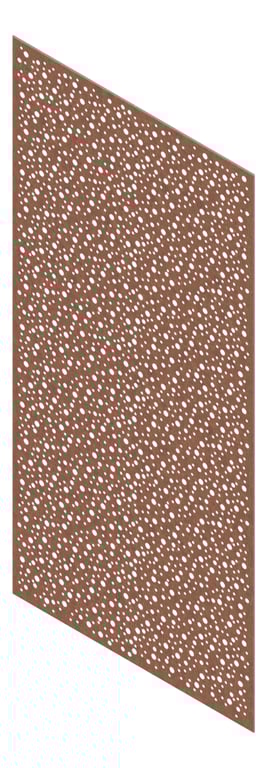 3D Presentation Image of Panel Acoustic Keystone KeyPly Designer 2400x1200 HoopPly SpottedGumStain