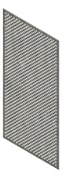 3D Presentation Image of Panel Acoustic Keystone KeyPly KP1 1200x600 HoopPly EbonyStain