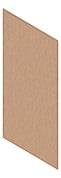 3D Presentation Image of Panel Acoustic Keystone KeyPly KP1 2400x1200 HoopPly WalnutStain