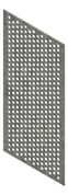 3D Presentation Image of Panel Acoustic Keystone KeyPly KP2 1200x600 HoopPly EbonyStain