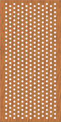  Image of Panel Acoustic Keystone KeyPly KP2 1200x600 HoopPly WalnutStain