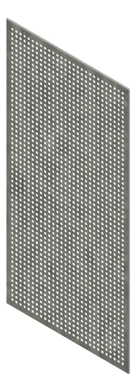 3D Presentation Image of Panel Acoustic Keystone KeyPly KP3 1200x600 HoopPly EbonyStain